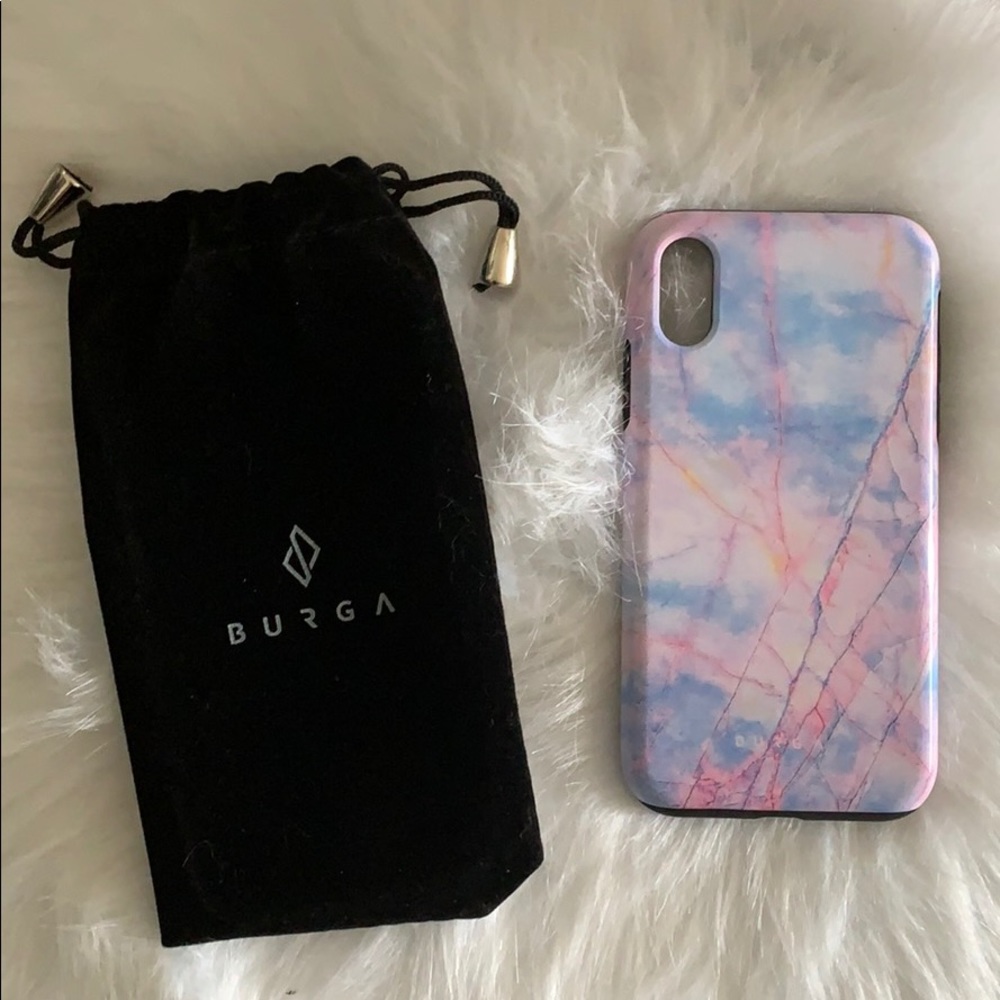 Burga iPhone XR case in cotton candy